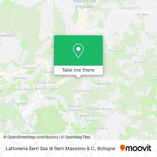 Lattoneria Serri Sas di Serri Massimo & C. map