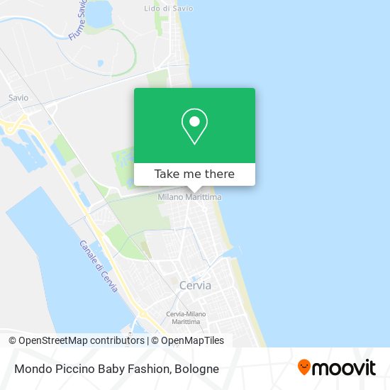 Mondo Piccino Baby Fashion map