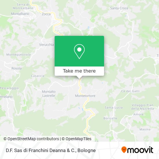 D.F. Sas di Franchini Deanna & C. map