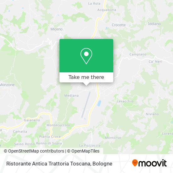 Ristorante Antica Trattoria Toscana map