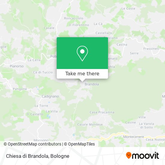 Chiesa di Brandola map