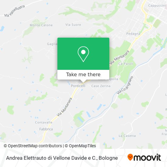 Andrea Elettrauto di Vellone Davide e C. map