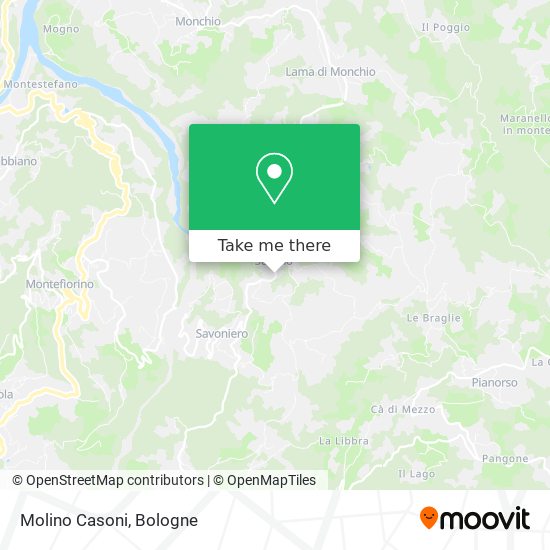 Molino Casoni map
