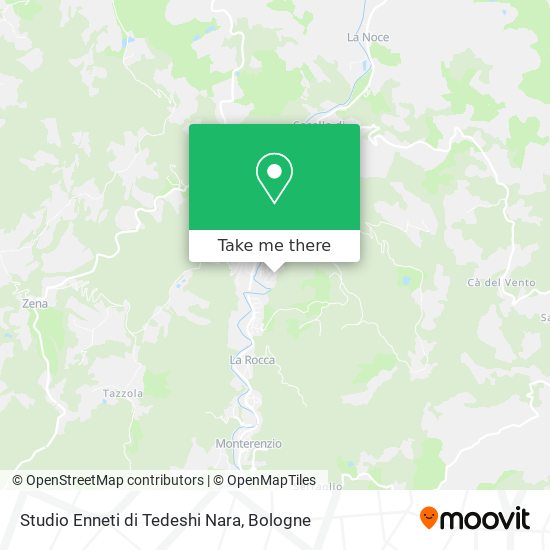 Studio Enneti di Tedeshi Nara map