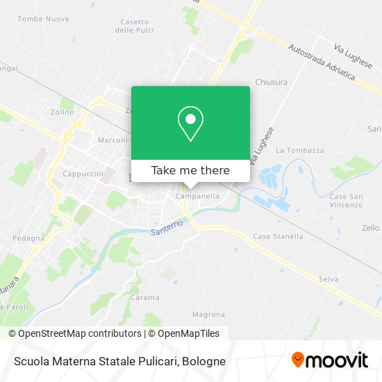 Scuola Materna Statale Pulicari map