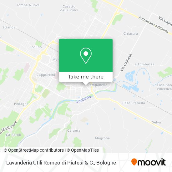 Lavanderia Utili Romeo di Piatesi & C. map