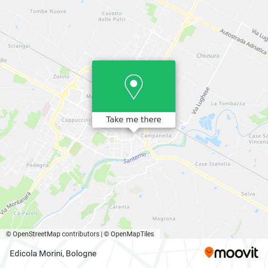 Edicola Morini map
