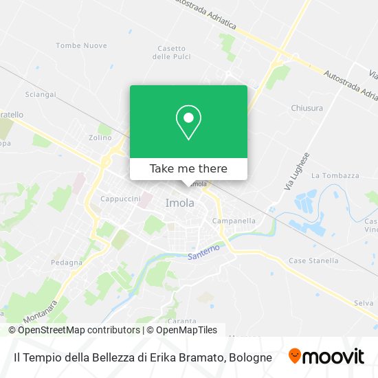 Il Tempio della Bellezza di Erika Bramato map