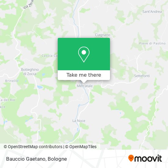 Bauccio Gaetano map