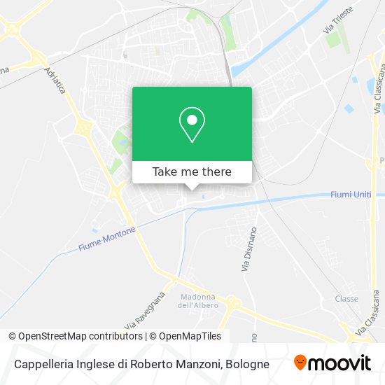 Cappelleria Inglese di Roberto Manzoni map