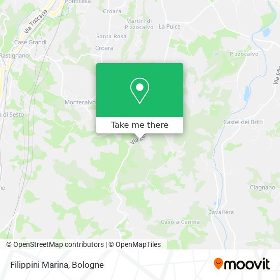 Filippini Marina map