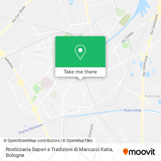 Rosticceria Sapori e Tradizioni di Marcucci Katia map