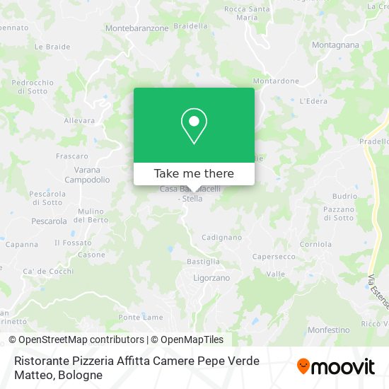 Ristorante Pizzeria Affitta Camere Pepe Verde Matteo map