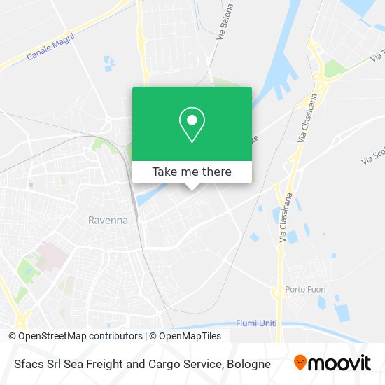 Sfacs Srl Sea Freight and Cargo Service map