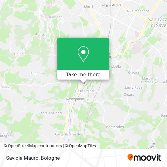 Saviola Mauro map