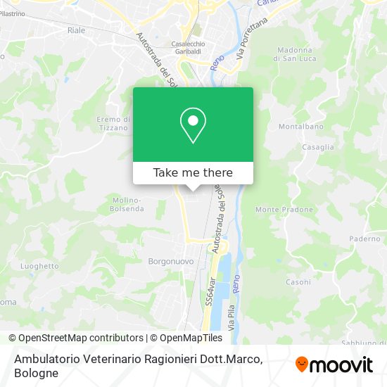 Ambulatorio Veterinario Ragionieri Dott.Marco map