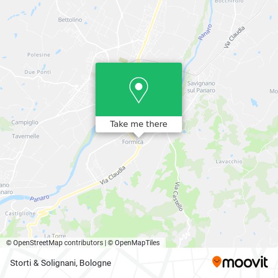 Storti & Solignani map