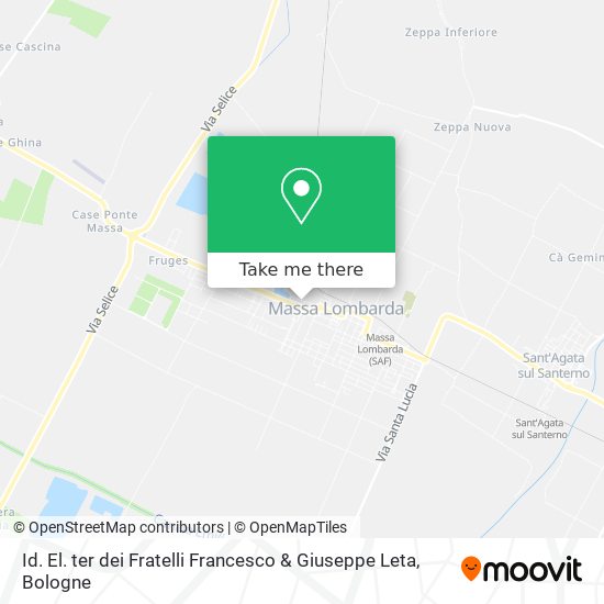 Id. El. ter dei Fratelli Francesco & Giuseppe Leta map