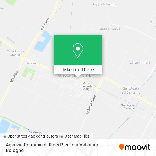 Agenzia Romanin di Ricci Picciloni Valentino map