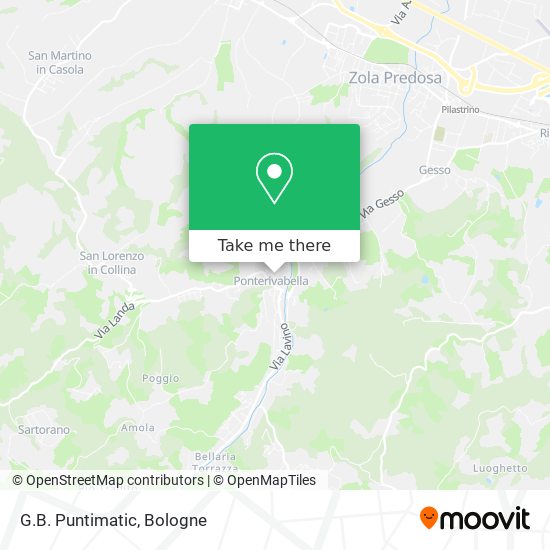 G.B. Puntimatic map