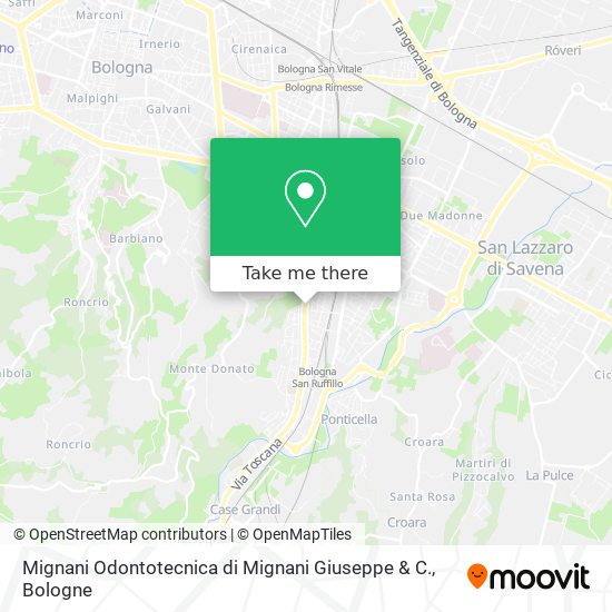 Mignani Odontotecnica di Mignani Giuseppe & C. map
