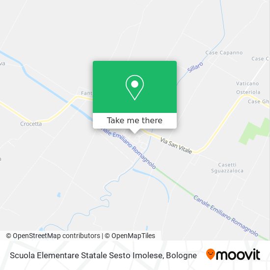 Scuola Elementare Statale Sesto Imolese map