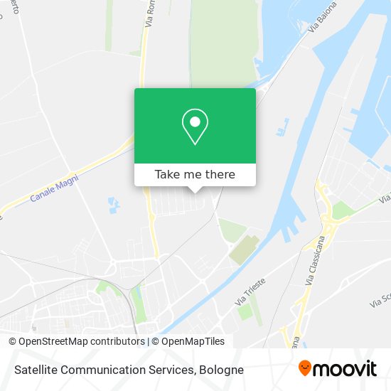 Satellite Communication Services map