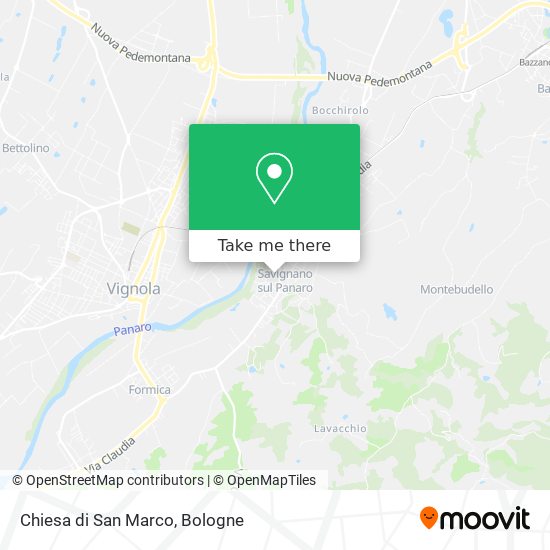 Chiesa di San Marco map