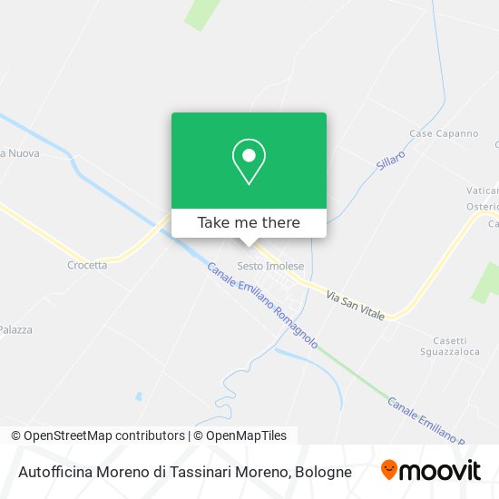 Autofficina Moreno di Tassinari Moreno map