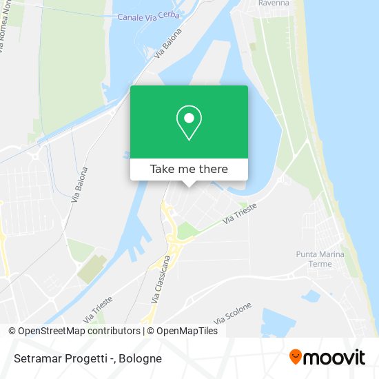 Setramar Progetti - map
