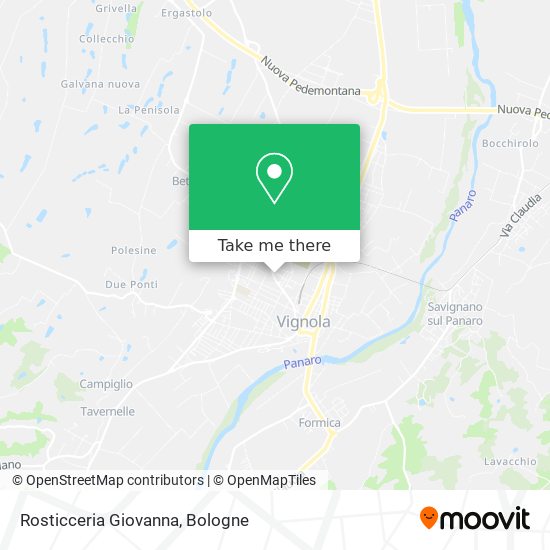 Rosticceria Giovanna map