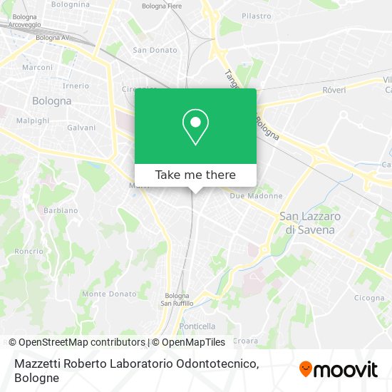 Mazzetti Roberto Laboratorio Odontotecnico map