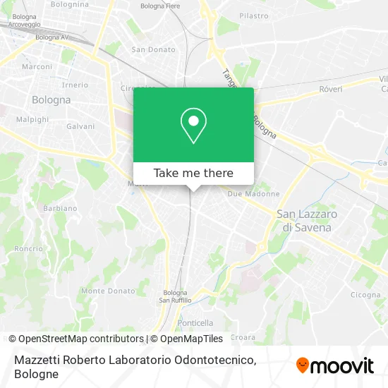 Mazzetti Roberto Laboratorio Odontotecnico map