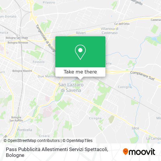 Pass Pubblicità Allestimenti Servizi Spettacoli map