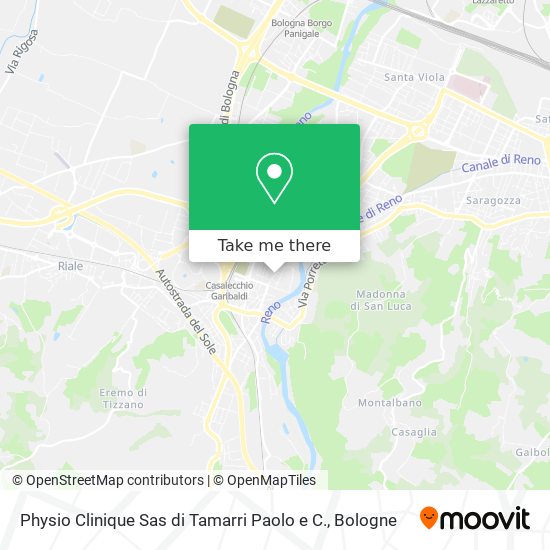 Physio Clinique Sas di Tamarri Paolo e C. map