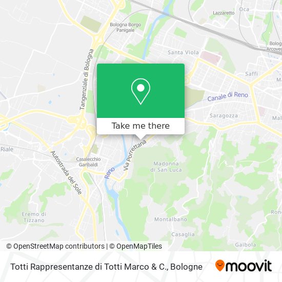 Totti Rappresentanze di Totti Marco & C. map