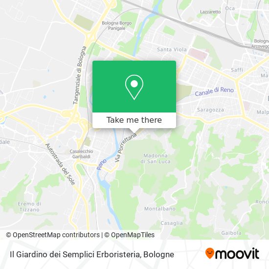 Il Giardino dei Semplici Erboristeria map
