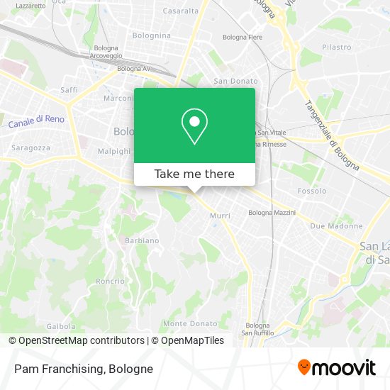 Pam Franchising map