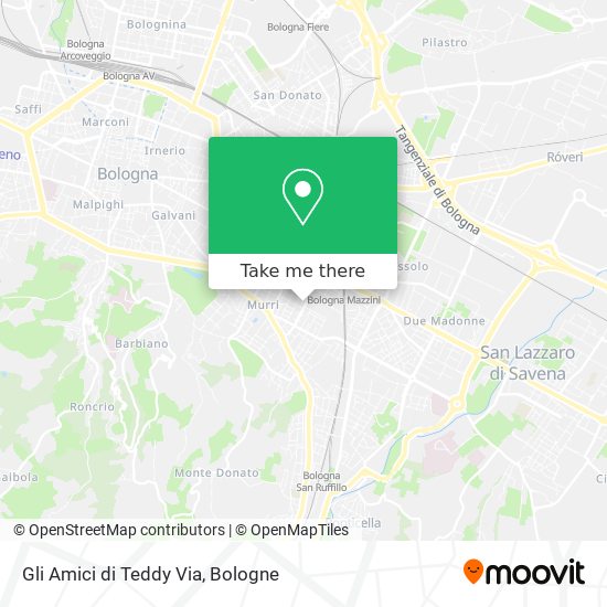 Gli Amici di Teddy Via map