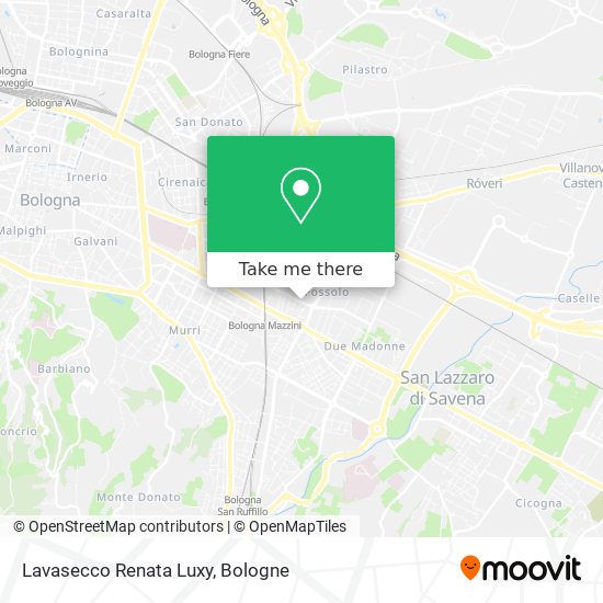 Lavasecco Renata Luxy map