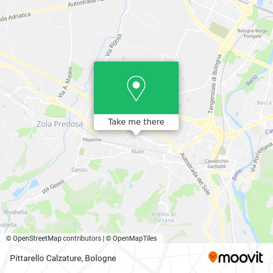 Pittarello Calzature map