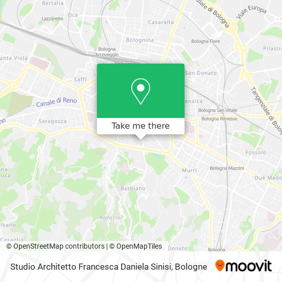 Studio Architetto Francesca Daniela Sinisi map