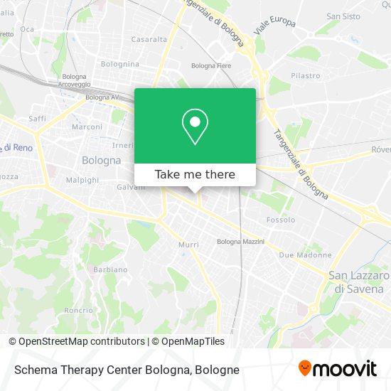 Schema Therapy Center Bologna map
