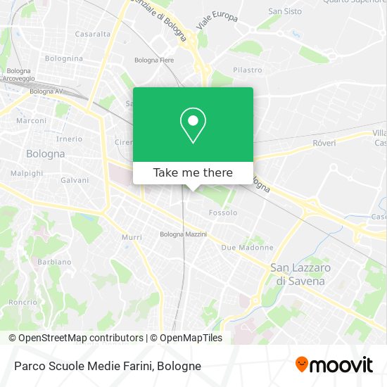 Parco Scuole Medie Farini map