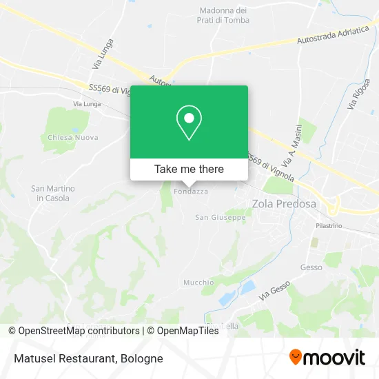 Matusel Restaurant map