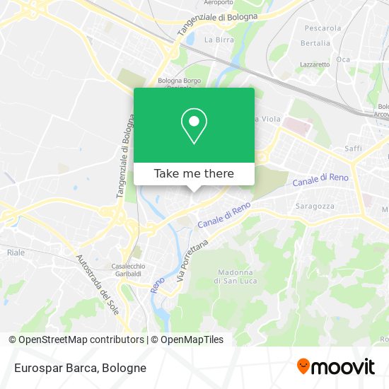 Eurospar Barca map