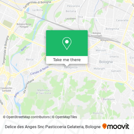 Delice des Anges Snc Pasticceria Gelateria map