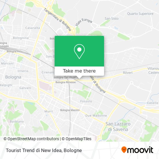 Tourist Trend di New Idea map