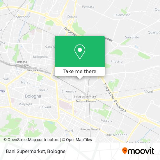 Bani Supermarket map