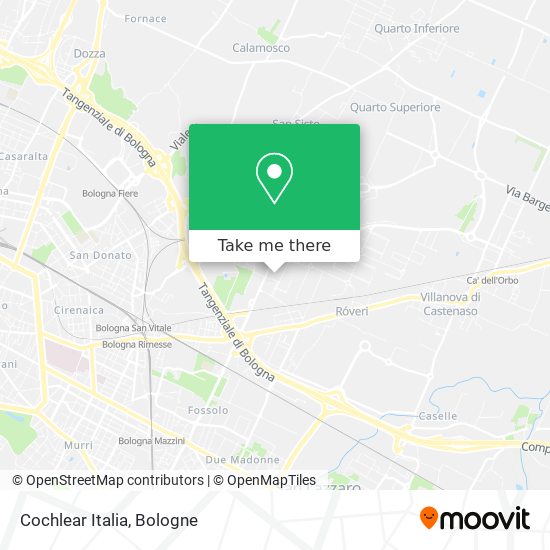 Cochlear Italia map